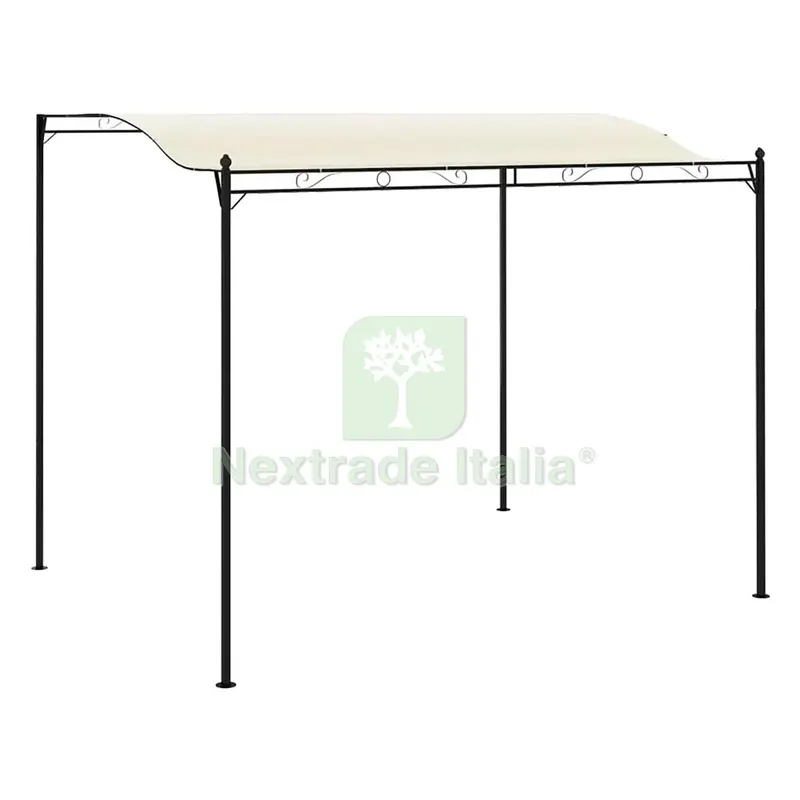 GAZEBO 'PERGOLA' mt 3 x 2 - colore naturale — Gazebo e strutture giardino — rif. FERX.6127111NLM
