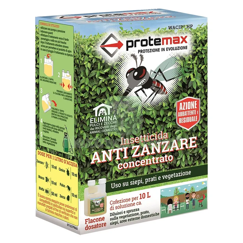 ANTIZANZARE LIQUIDO CONCENTRATO lt 1 — Disinfestazione e controllo nocivi — rif. FERX.6135235NLM ANTIZANZARE LIQUIDO CONCENTRATO lt 1 — Disinfestazione e controllo nocivi — rif. FERX.6135235NLM