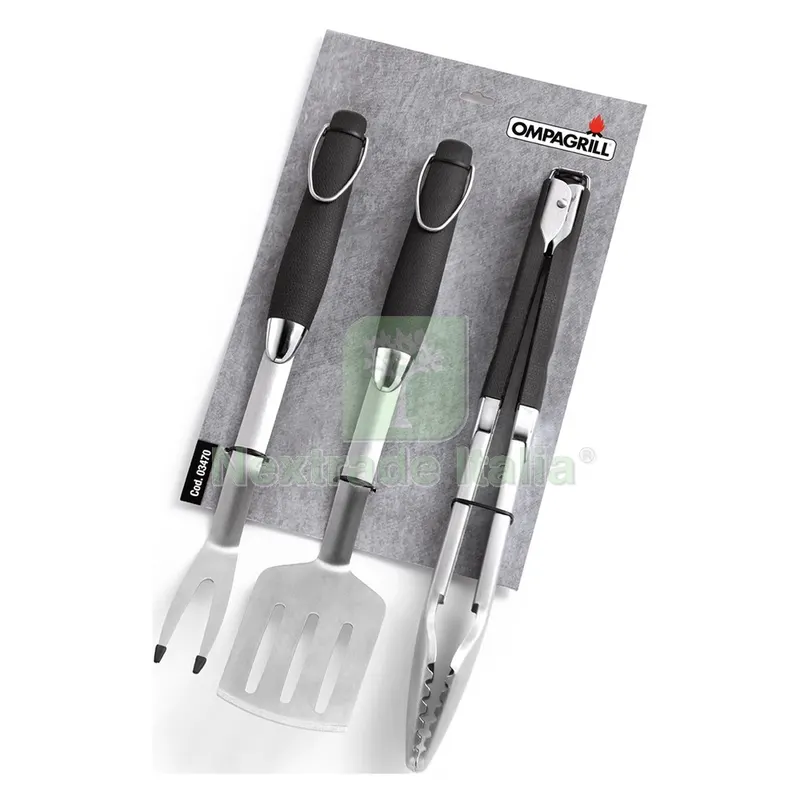 Set per Barbecue 3 pezzi — Tempo libero outdoor — rif. FERX.8038257NLM Set per Barbecue 3 pezzi — Tempo libero outdoor — rif. FERX.8038257NLM