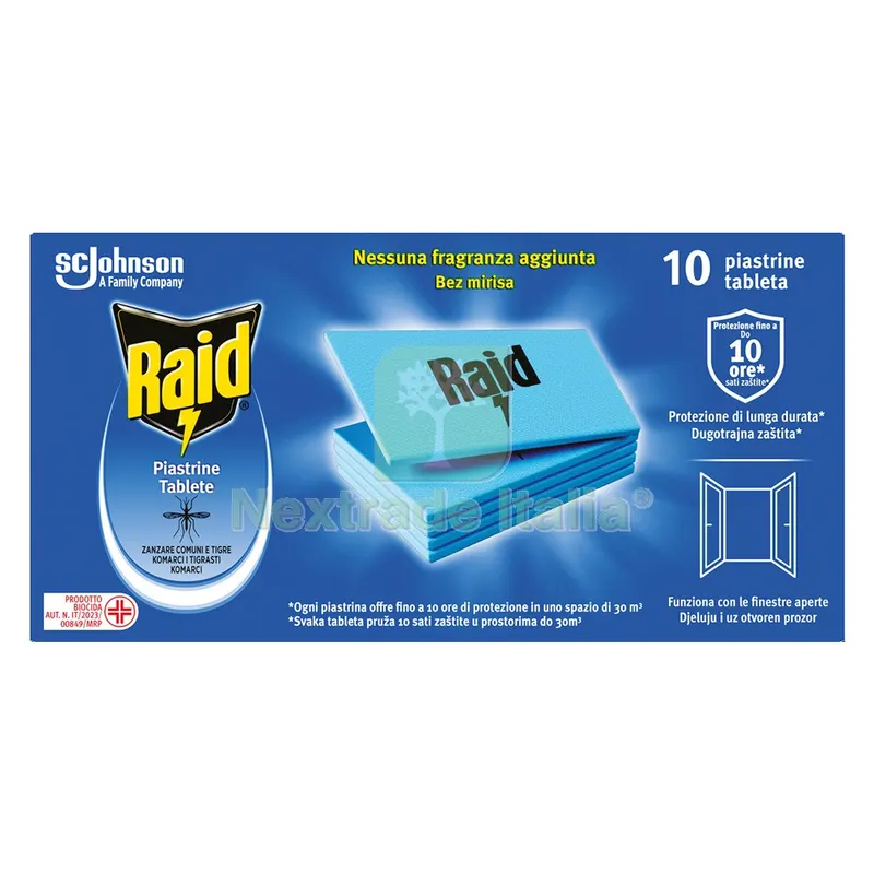 ANTIZANZARE PIASTRINE RICARICA 10 pezzi — Disinfestazione e controllo nocivi — rif. FERX.6135939NLM ANTIZANZARE PIASTRINE RICARICA 10 pezzi — Disinfestazione e controllo nocivi — rif. FERX.6135939NLM