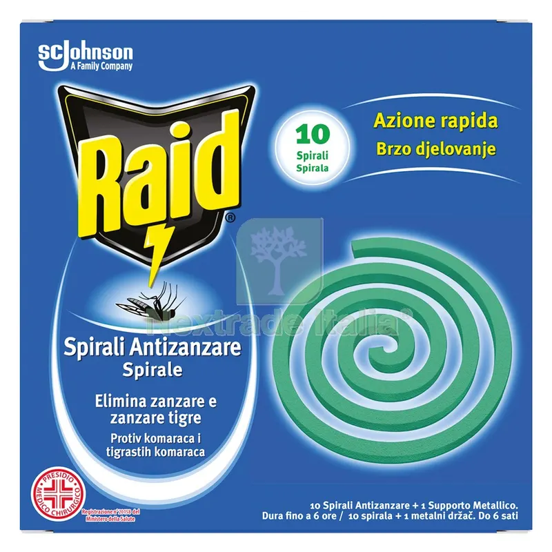 24CF SPIRALI INSETTICIDE cf. 10 pz nx2 — Protezione piante e sementi — rif. FERX.6135949NLM