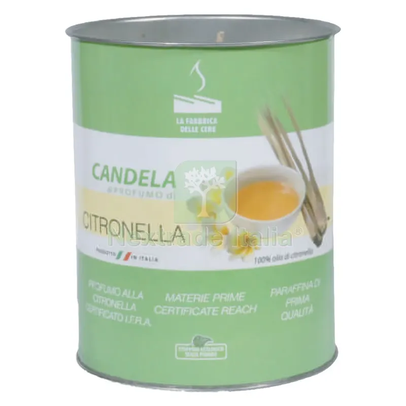 24PZ Candela alla Citronella Eco cm 8 x 10 — Casalinghi e organizzazione — rif. FERX.615099NLM 24PZ Candela alla Citronella Eco cm 8 x 10 — Casalinghi e organizzazione — rif. FERX.615099NLM