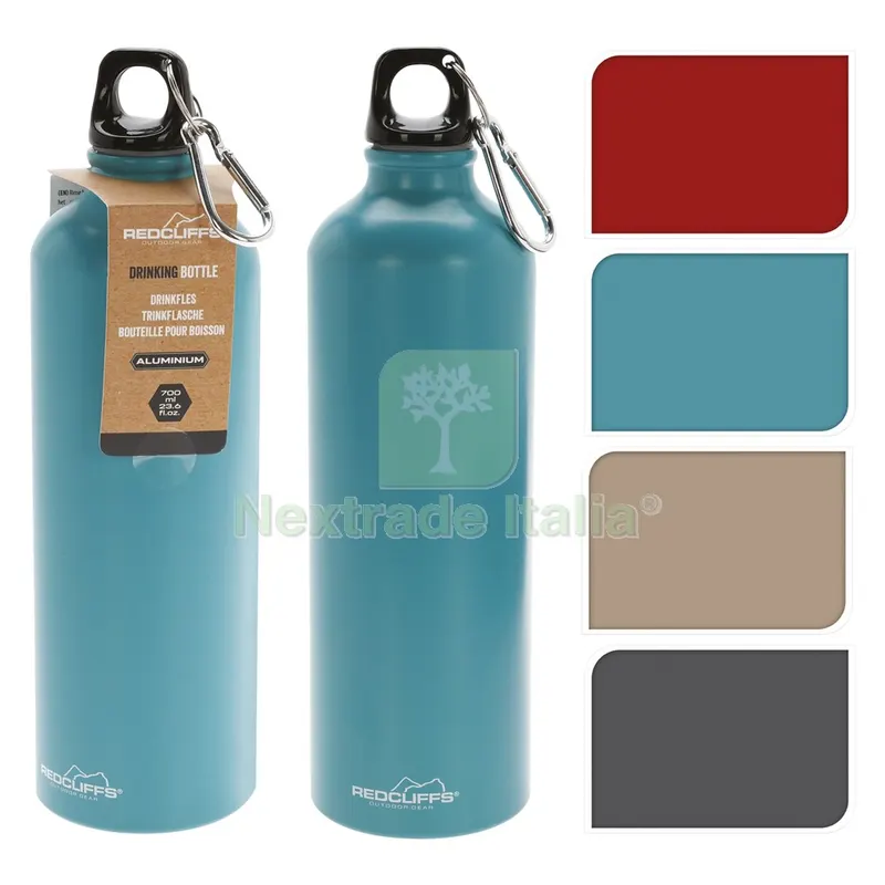 BORRACCIA IN ALLUMINIO ml 700 - colori assortiti — Borracce e bottiglie — rif. FERX.6132312NLM