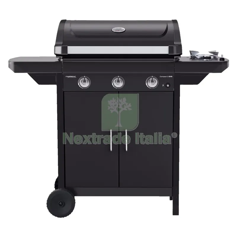 Barbecue a GAS 'compactt 3 EXS' kw 7,5 + kw 2,1 — Tempo libero outdoor — rif. FERX.8038978NLM Barbecue a GAS 'compactt 3 EXS' kw 7,5 + kw 2,1 — Tempo libero outdoor — rif. FERX.8038978NLM