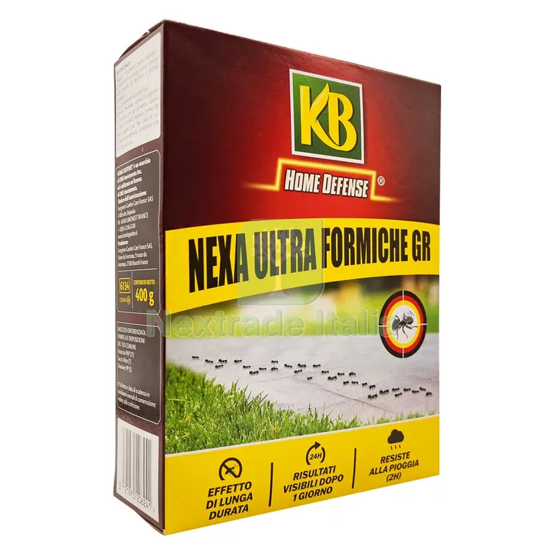 Disabituante per Animali Granulare Antiformiche 'nexa Ultra Formiche GR' 400 gr. — Protezione piante e sementi — rif. FERX.6135403NLM Disabituante per Animali Granulare Antiformiche 'nexa Ultra Formiche GR' 400 gr. — Protezione piante e sementi — rif. FERX.6135403NLM
