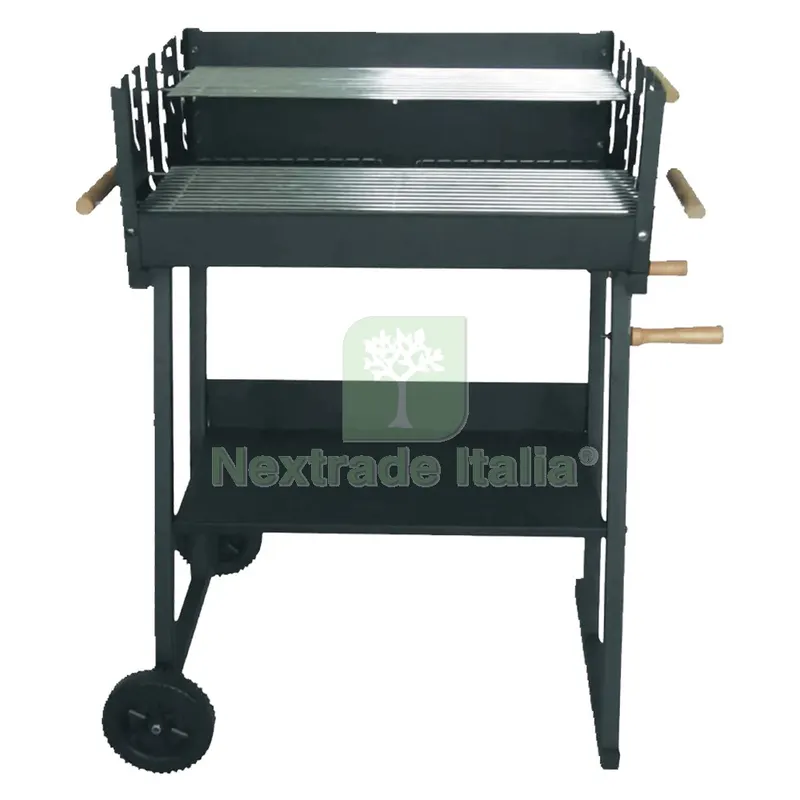 Barbecue a Carbone 'estia' cm 87 x 52 x h.90 — Tempo libero outdoor — rif. FERX.8038128NLM Barbecue a Carbone 'estia' cm 87 x 52 x h.90 — Tempo libero outdoor — rif. FERX.8038128NLM