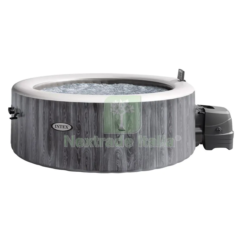 Piscina Idromassaggio 'purespa Greywood Deluxe' cm 196 x 71 — Tempo libero outdoor — rif. FERX.6136244NLM Piscina Idromassaggio 'purespa Greywood Deluxe' cm 196 x 71 — Tempo libero outdoor — rif. FERX.6136244NLM