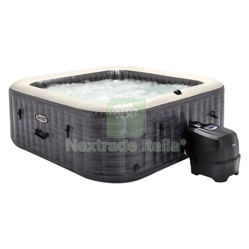 Piscina Idromassaggio 'purespa Greywood Deluxe' cm 196 x 196 x 71 — Tempo libero outdoor — rif. FERX.6136254NLM