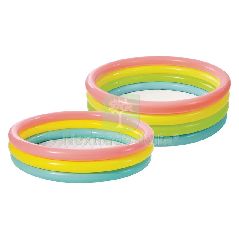 Piscina Gonfiabile 'sunset Glow' Ø cm 168 x h 46 - 780 litri — Gonfiabili e galleggianti — rif. FERX.6137525NLM Piscina Gonfiabile 'sunset Glow' Ø cm 168 x h 46 - 780 litri — Gonfiabili e galleggianti — rif. FERX.6137525NLM