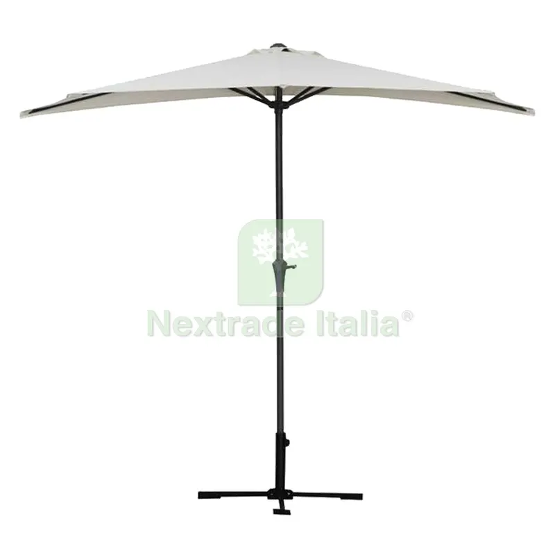 OMBRELLONE DA PARETE Ø mt 2,7 — Tempo libero outdoor — rif. FERX.6132582NLM OMBRELLONE DA PARETE Ø mt 2,7 — Tempo libero outdoor — rif. FERX.6132582NLM