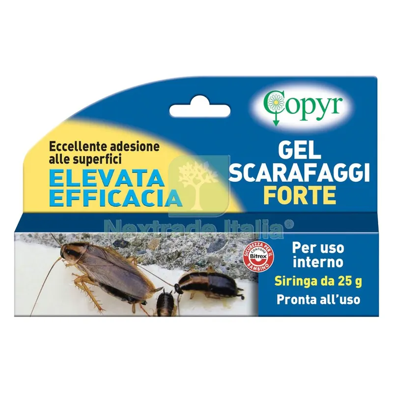 GEL Antiscarafaggi 'forte' 25 gr. — Protezione piante e sementi — rif. FERX.6135453NLM GEL Antiscarafaggi 'forte' 25 gr. — Protezione piante e sementi — rif. FERX.6135453NLM