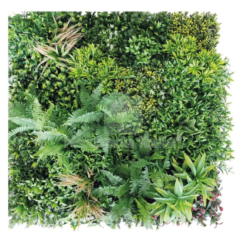 SIEPE ARTIFICIALE A PANNELLO QUADRATO JUNGLE mt 1 x 1 — Arelle e frangivista — rif. FERX.6129252NLM SIEPE ARTIFICIALE A PANNELLO QUADRATO JUNGLE mt 1 x 1 — Arelle e frangivista — rif. FERX.6129252NLM