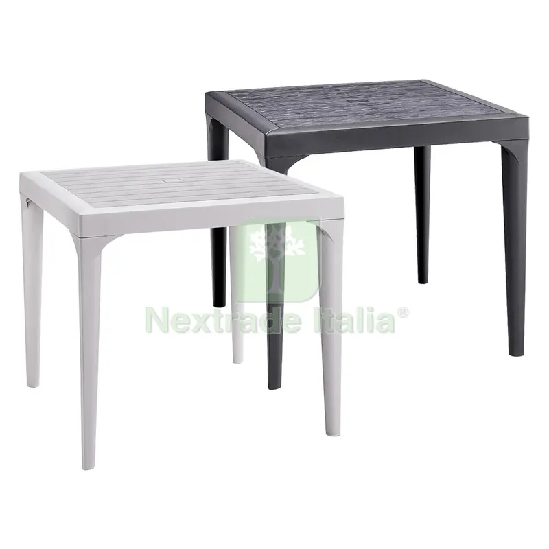 TAVOLO IN POLIPROPILENE 'MALMO' bianco — Pile e batterie — rif. FERX.6129552NLM TAVOLO IN POLIPROPILENE 'MALMO' bianco — Pile e batterie — rif. FERX.6129552NLM