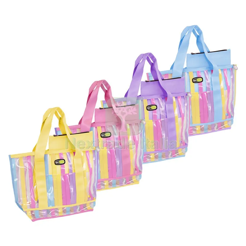 BORSA MARE 'SANDY' cm 50 x 15 x h. 35 - c / pochette — Scarichi e sifoni — rif. FERX.7906582NLM