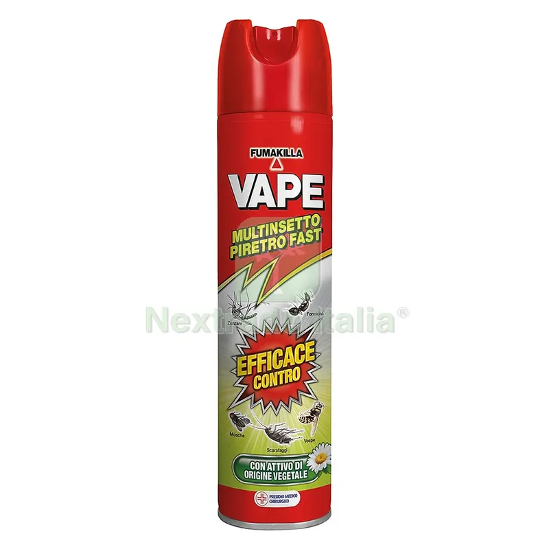 Disabituante per Animali Multinsetto Spray 'effetto KO' ml. 400 — Protezione piante e sementi — rif. FERX.6135602NLM Disabituante per Animali Multinsetto Spray 'effetto KO' ml. 400 — Protezione piante e sementi — rif. FERX.6135602NLM