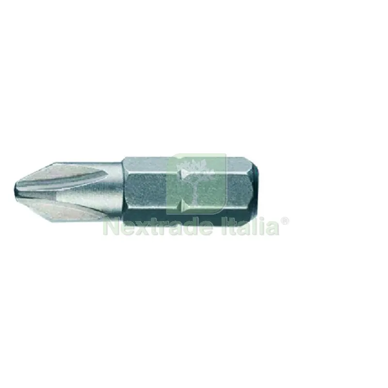 10PZ INSERTI PER AVVITATORI ART. 861 PH/C2 PH 2 mm 25 - cf. 10 pz — Punte, frese e dischi — rif. FERX.530920NLM — foto 2