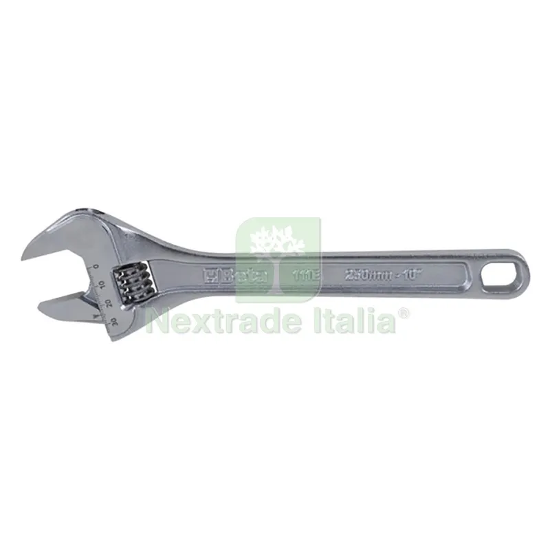 CHIAVE REGOLABILE A RULLINO ART. 111E mm 200 apertura max mm 29 — Pennelli e rulli — rif. FERX.530632NLM CHIAVE REGOLABILE A RULLINO ART. 111E mm 200 apertura max mm 29 — Pennelli e rulli — rif. FERX.530632NLM