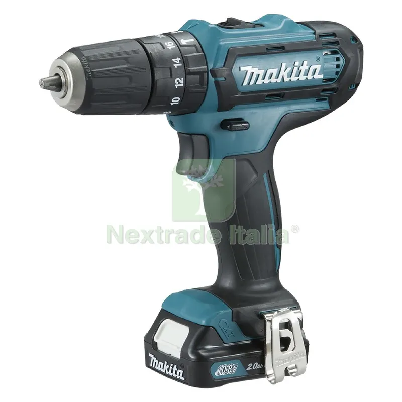 TRAPANO AVVITATORE A PERCUSSIONE 'HP333DSAJ' 12V - 2 x 2,0 Ah Litio — Trapani e avvitatori — rif. FERX.5120598NLM