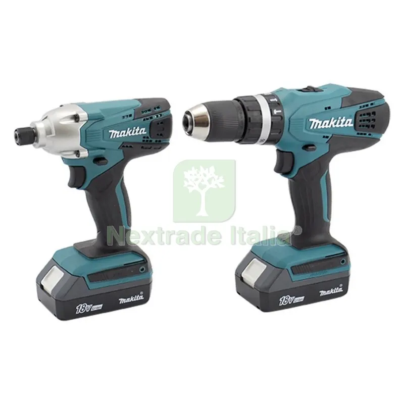 Kit Trapani Avvitatori 'DK18015' assemblato 2 pezzi — Trapani e avvitatori — rif. FERX.512048NLM Kit Trapani Avvitatori 'DK18015' assemblato 2 pezzi — Trapani e avvitatori — rif. FERX.512048NLM