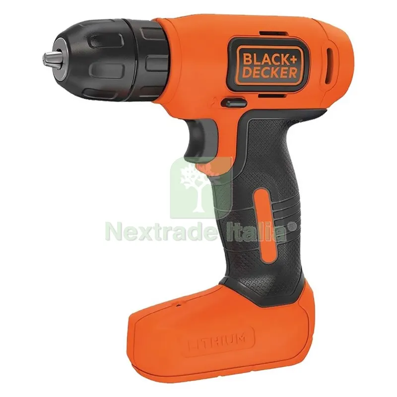 Trapano Avvitatore a Batteria 'BDCD8-QW' 7,2V - 1,5 ah Litio — Trapani e avvitatori — rif. FERX.5130008NLM Trapano Avvitatore a Batteria 'BDCD8-QW' 7,2V - 1,5 ah Litio — Trapani e avvitatori — rif. FERX.5130008NLM
