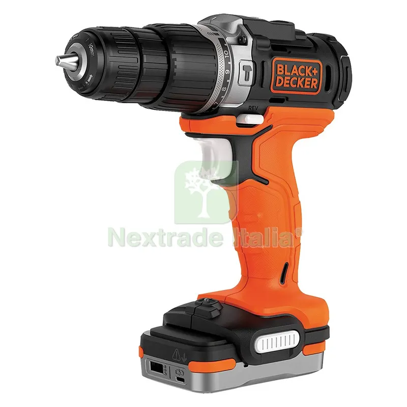 TRAPANO AVVITATORE A BATTERIA CON PERCUSSIONE 'BDC 12V - 1,5 ah Litio — Trapani e avvitatori — rif. FERX.5130060NLM