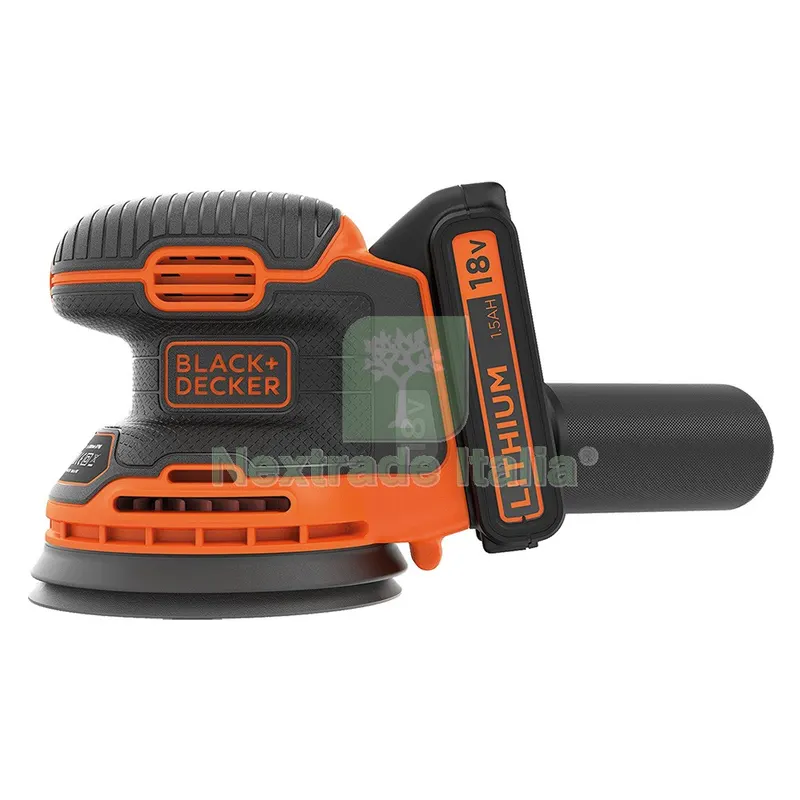 Levigatrice Rotorbitale a Batteria 'BDCROS18-QW' 18V - 1,5 Ah Litio — Smerigliatrici e seghe — rif. FERX.5130240NLM Levigatrice Rotorbitale a Batteria 'BDCROS18-QW' 18V - 1,5 Ah Litio — Smerigliatrici e seghe — rif. FERX.5130240NLM