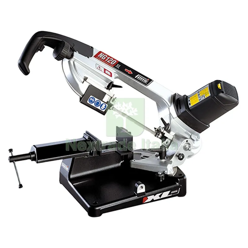 Segatrice a Nastro 'NG120 XL' 1300 W - lama 1440 mm — Smerigliatrici e seghe — rif. FERX.5118124NLM Segatrice a Nastro 'NG120 XL' 1300 W - lama 1440 mm — Smerigliatrici e seghe — rif. FERX.5118124NLM