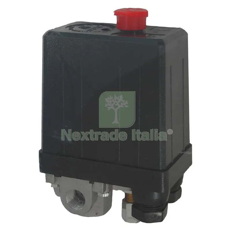 PRESSOSTATO A 4 VIE per compressore Lt. 6-24-50-100 — Trapani e avvitatori — rif. FERX.5113955NLM PRESSOSTATO A 4 VIE per compressore Lt. 6-24-50-100 — Trapani e avvitatori — rif. FERX.5113955NLM
