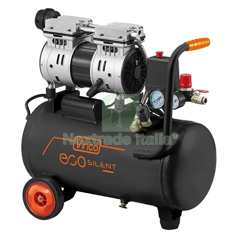COMPRESSORE SILENZIATO Lt.24 - hp 1 - oil free — Trapani e avvitatori — rif. FERX.5113270NLM COMPRESSORE SILENZIATO Lt.24 - hp 1 - oil free — Trapani e avvitatori — rif. FERX.5113270NLM