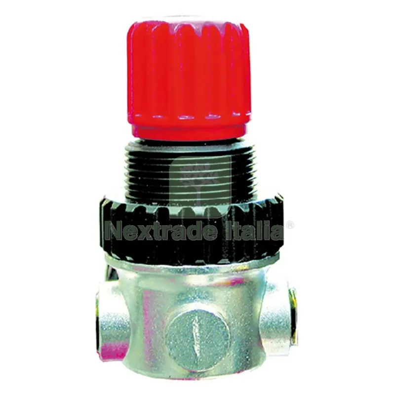 REGOLATORE DI PRESSIONE per compressore - att. 1/4 femmina — Trapani e avvitatori — rif. FERX.511302NLM