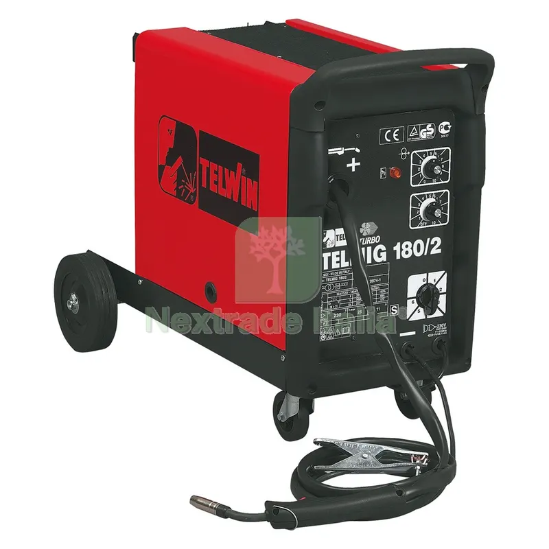 Saldatrice a Filo 'telmig' 180/2 Turbo - 170A - 230V — Saldatrici e accessori — rif. FERX.511056NLM Saldatrice a Filo 'telmig' 180/2 Turbo - 170A - 230V — Saldatrici e accessori — rif. FERX.511056NLM