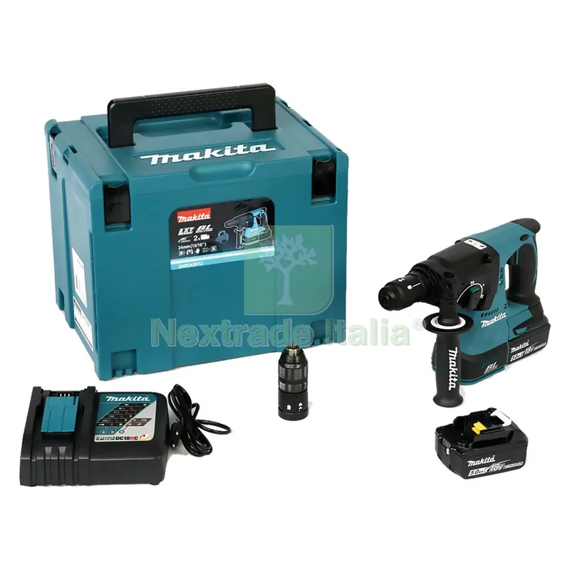 TASSELLATORE 'DHR243RTJ-B' 18V - 2 x 5 Ah Litio — Trapani e avvitatori — rif. FERX.5120799NLM