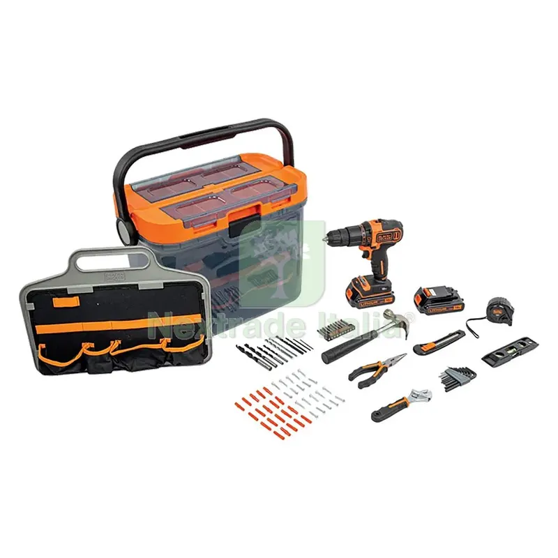 TRAPANO AVVITATORE A BATTERIA CON PERCUSSIONE 'BCK 18V - 1,5 ah Litio — Trapani e avvitatori — rif. FERX.5130025NLM