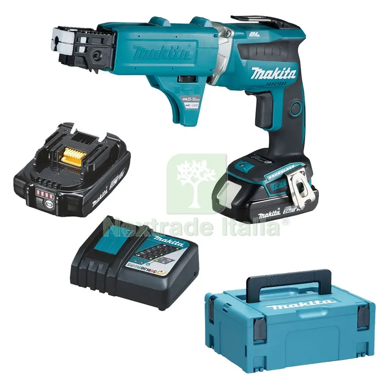Avvitatore per Cartongesso 'DFS452AJX2' 18V - 2 Ah Litio — Isolanti e reti — rif. FERX.5120128NLM