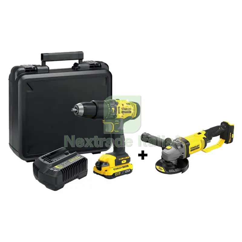 Kit Trapano Avvitatore + Smerigliatrice a Batteria 'SFMVERS6-IT' kit 2 pezzi — Trapani e avvitatori — rif. FERX.5135029NLM Kit Trapano Avvitatore + Smerigliatrice a Batteria 'SFMVERS6-IT' kit 2 pezzi — Trapani e avvitatori — rif. FERX.5135029NLM