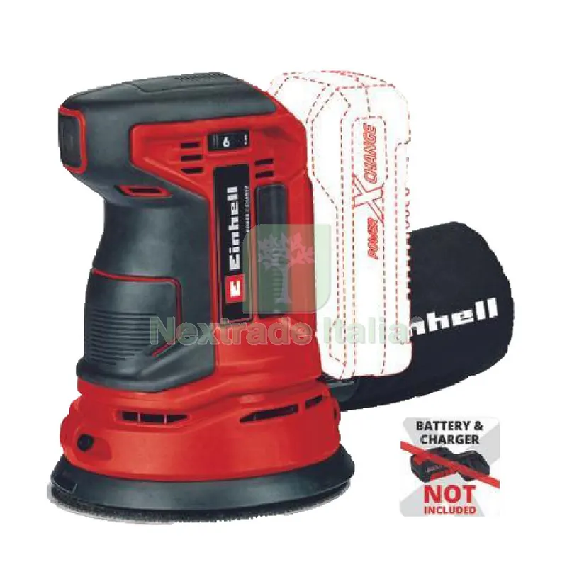LEVIGATRICE ROTORBITALE A BATTERIA 'TE-RS 18 LI SOLO' 18V - platorello diametro 125 mm — Smerigliatrici e seghe — rif. FERX.5310350NLM LEVIGATRICE ROTORBITALE A BATTERIA 'TE-RS 18 LI SOLO' 18V - platorello diametro 125 mm — Smerigliatrici e seghe — rif. FERX.5310350NLM