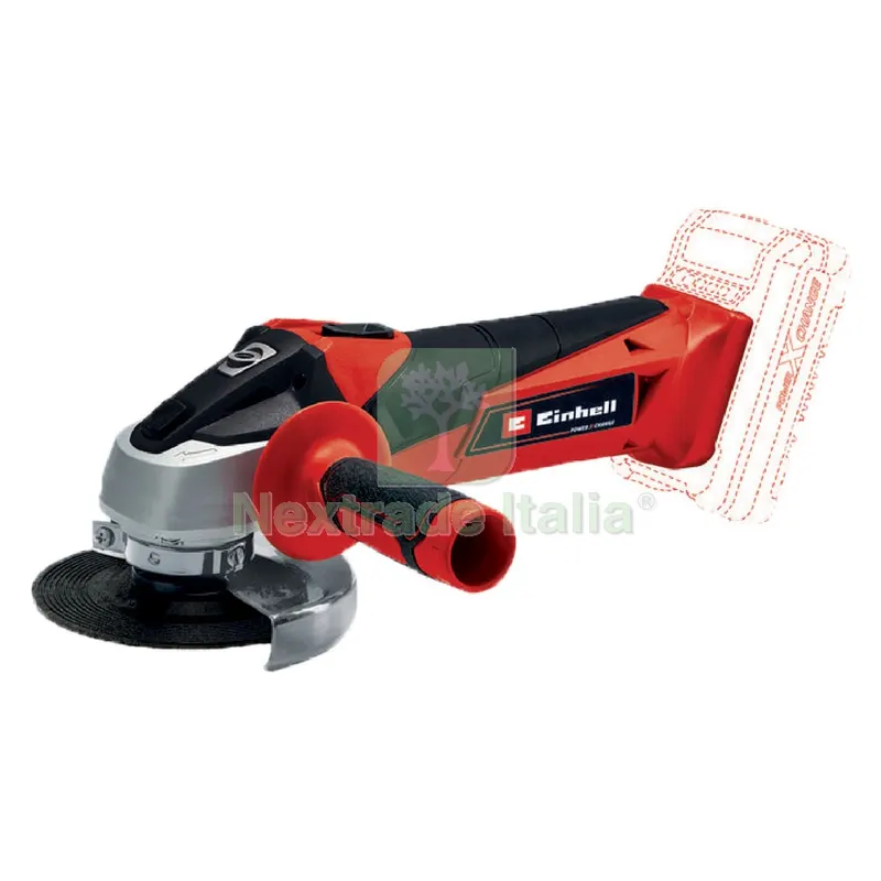 SMERIGLIATRICE ANGOLARE A BATTERIA 'TC-AG 18/115 LI' 18V - Ø disco 115 mm — Smerigliatrici e seghe — rif. FERX.5610112NLM