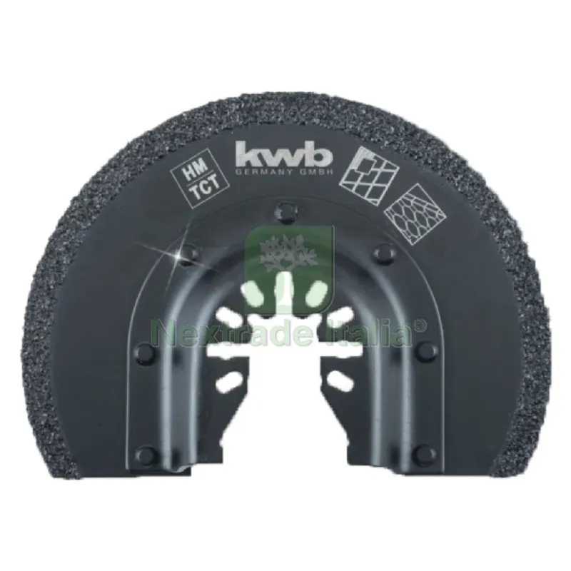LAMA SEMICIRCOLARE Profonditâ-á taglio 12 mm — Trapani e avvitatori — rif. FERX.5107097NLM