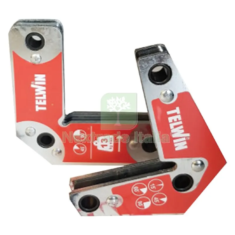 POSIZIONATORI MAGNETICI MULTIUSO PER SALDATURA forza trascinamento 9 - 13 kg / set 2 pezzi — Saldatrici e accessori — rif. FERX.5110040NLM POSIZIONATORI MAGNETICI MULTIUSO PER SALDATURA forza trascinamento 9 - 13 kg / set 2 pezzi — Saldatrici e accessori — rif. FERX.5110040NLM