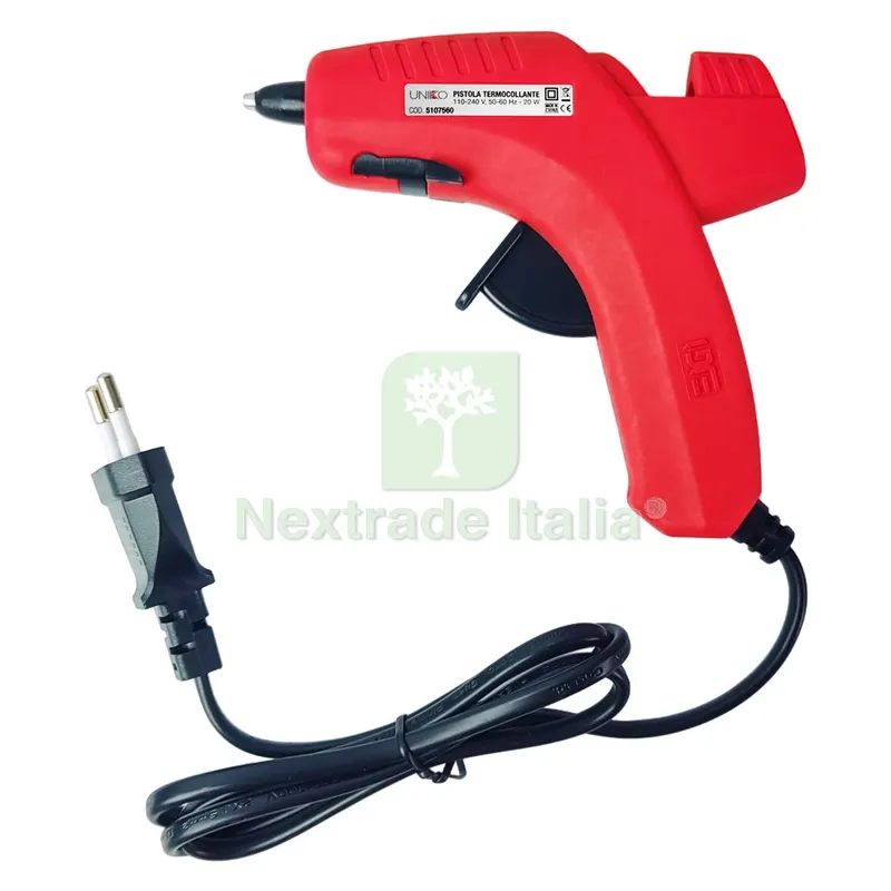 SPRUZZATORE TERMOCOLLANTE 'UNK' 20 W per colla Ø mm 7 - 7,5 — Spatole e attrezzi per stesura — rif. FERX.5107560NLM