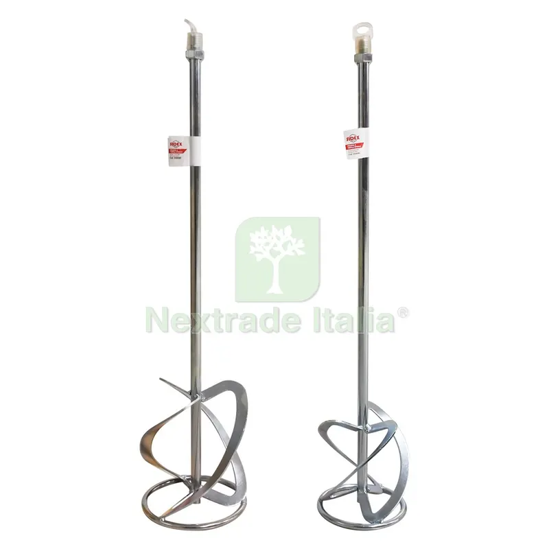 Frusta a Tripla Spirale Ø 140 x 600 mm — Utensili muratura — rif. FERX.5109587NLM Frusta a Tripla Spirale Ø 140 x 600 mm — Utensili muratura — rif. FERX.5109587NLM