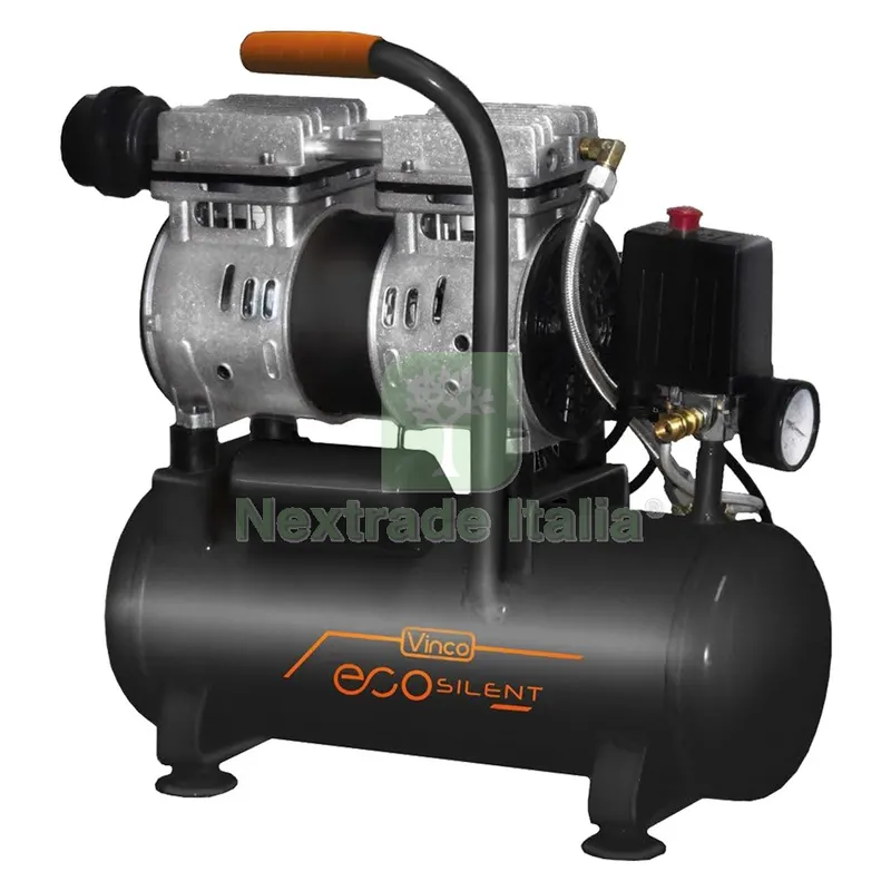 COMPRESSORE SUPER SILENZIATO Lt.50 - hp 1,5 - oil free — Trapani e avvitatori — rif. FERX.5113272NLM
