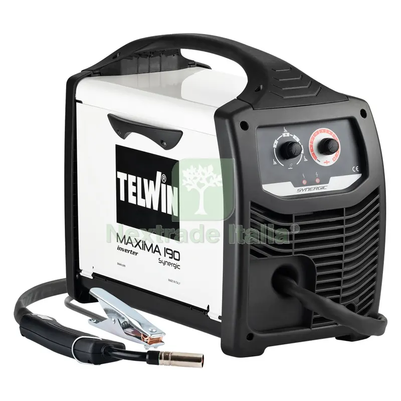 Saldatrice a Filo 'maxima 190 Synergic' 20/170A - 230V — Saldatrici e accessori — rif. FERX.511068NLM Saldatrice a Filo 'maxima 190 Synergic' 20/170A - 230V — Saldatrici e accessori — rif. FERX.511068NLM