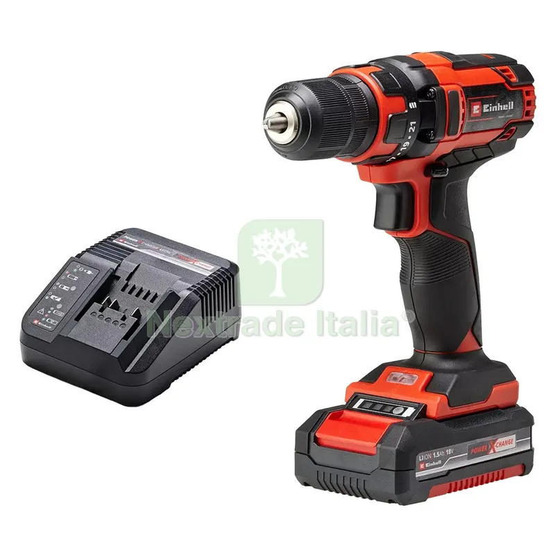TRAPANO AVVITATORE A BATTERIA 'TC-CD 18/35 LI' 18V - batteria 1,5 Ah Li-Ion — Trapani e avvitatori — rif. FERX.5610098NLM