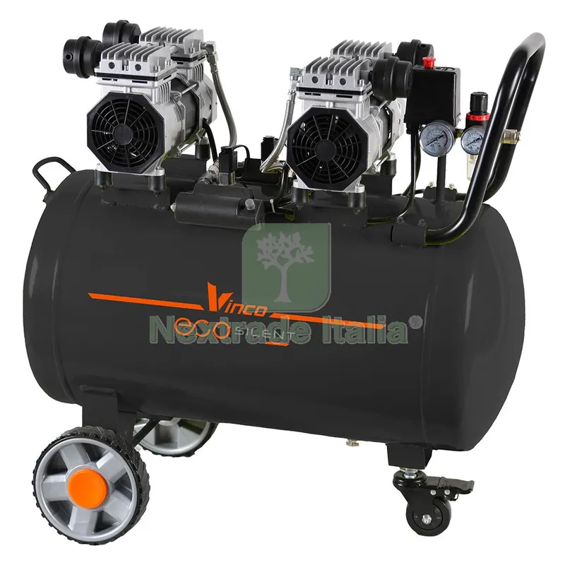 Compressore Silenziato 'ecosilent' lt.100 - hp 3 - oil free — Trapani e avvitatori — rif. FERX.5113474NLM