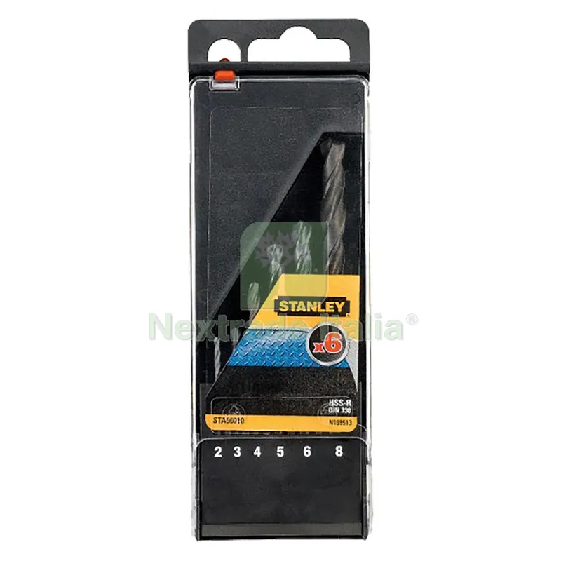 PUNTA PER METALLO HSS-R IN SET set 10 pz (da mm 1-10) — Punte, frese e dischi — rif. FERX.5500027NLM
