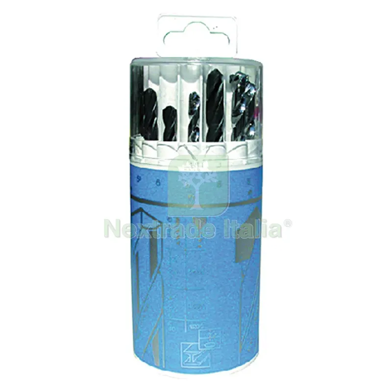Punte per Metallo HSS + Widia 'TOP Quality' cf. 19 pz — Punte, frese e dischi — rif. FERX.500644NLM