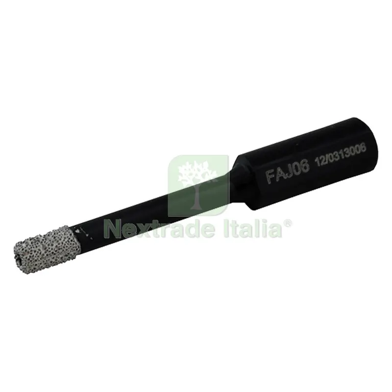 FRESA DIAMANTATA AD ACQUA ømm 6 - attacco 1/4 — Punte, frese e dischi — rif. FERX.504591NLM