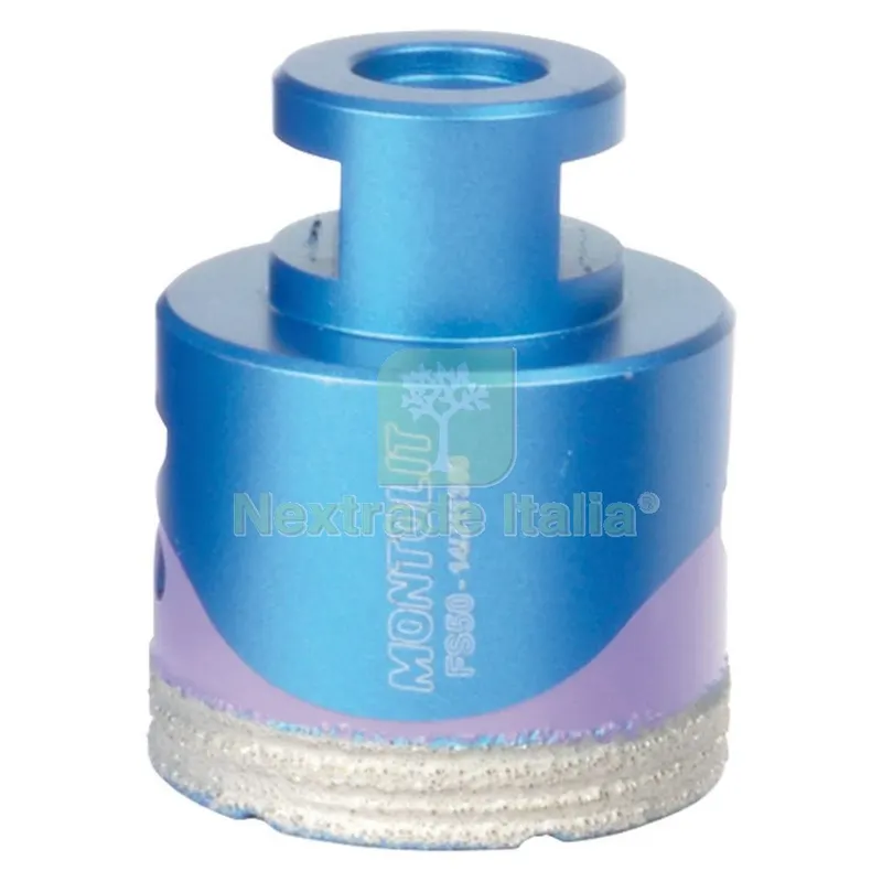 Fresa Diamantata a Secco ømm 20 - M14 attacco 3/4 — Punte, frese e dischi — rif. FERX.505516NLM Fresa Diamantata a Secco ømm 20 - M14 attacco 3/4 — Punte, frese e dischi — rif. FERX.505516NLM