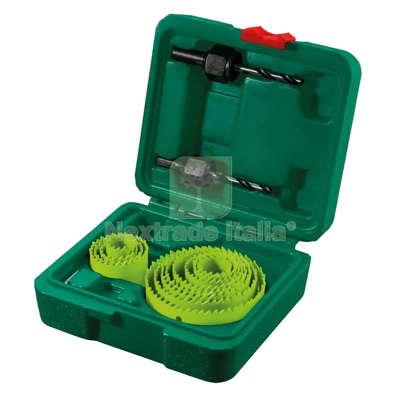 SEGHE A TAZZA PER MULTIMATERIALI set 14 pz — Punte, frese e dischi — rif. FERX.5144350NLM
